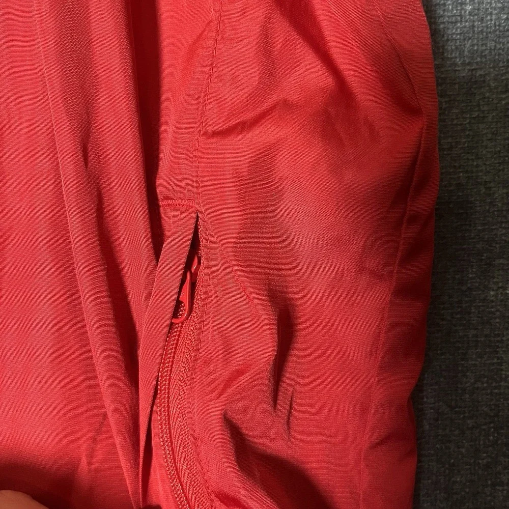 FootJoy DryJoys Windshirt Men's M Red Performance Pullover 1/2 Sleeve Golf